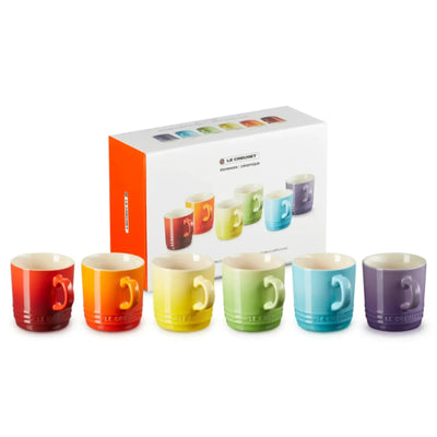 PRÉ-VENDA: Kit com 6 Canecas 200ml Gift Collection Le Creuset