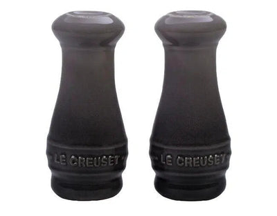 PRÉ-VENDA: Kit com Saleiro & Pimenteiro Cerâmica Flint 110ml Le Creuset