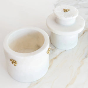 PRÉ-VENDA: Manteigueira Francesa Mármore Laguiole Bee