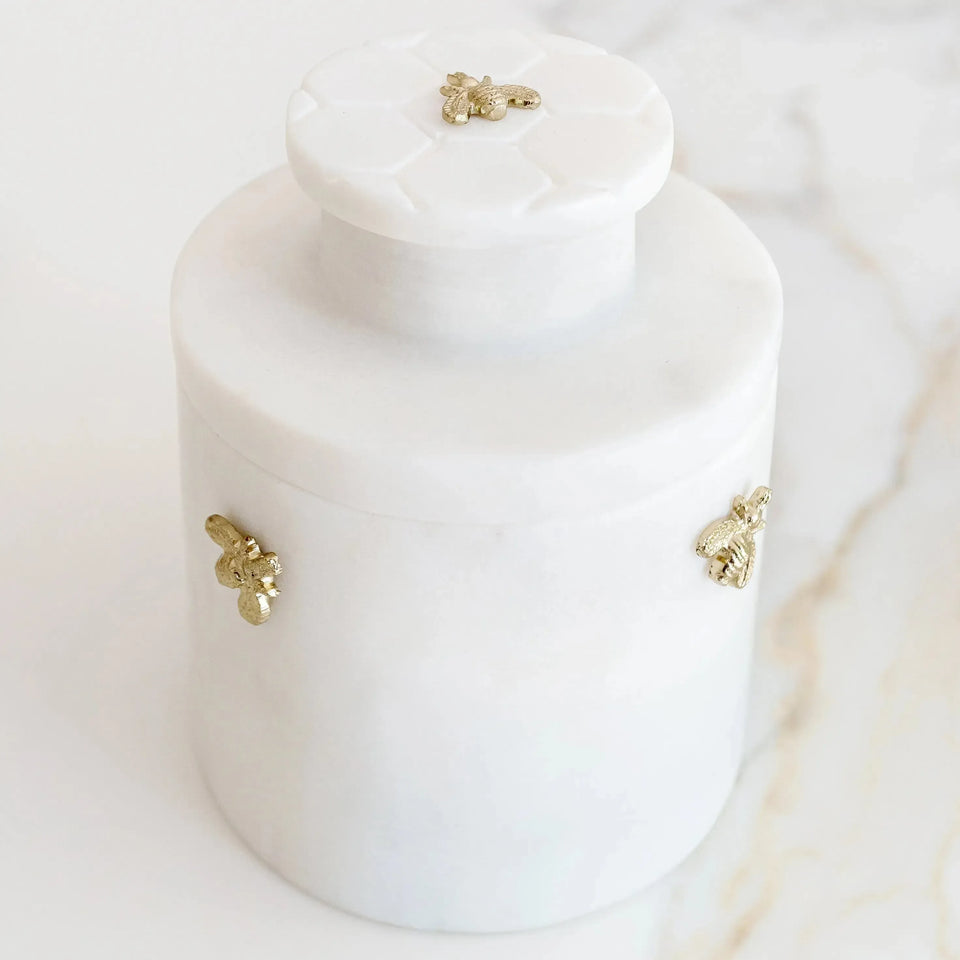 PRÉ-VENDA: Manteigueira Francesa Mármore Laguiole Bee