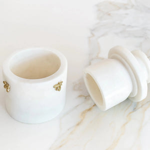 PRÉ-VENDA: Manteigueira Francesa Mármore Laguiole Bee