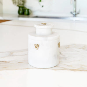 PRÉ-VENDA: Manteigueira Francesa Mármore Laguiole Bee