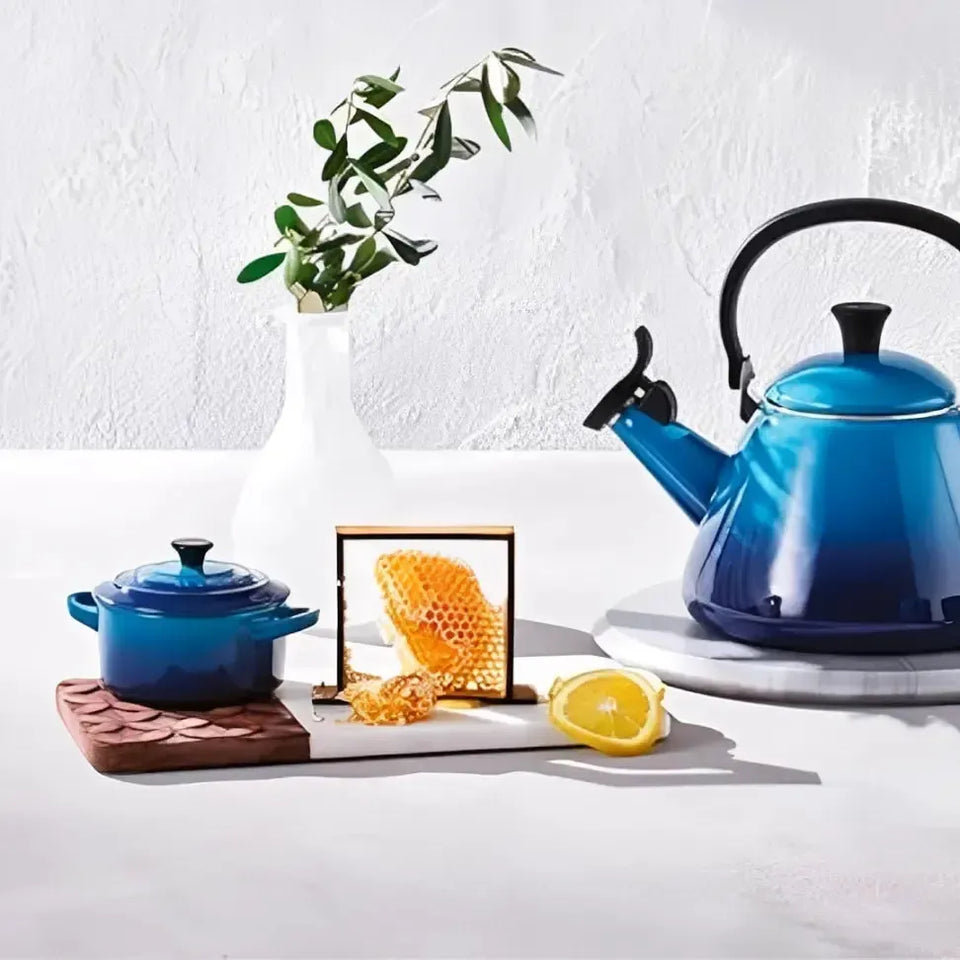 PRÉ-VENDA: Mini Cocotte Cerâmica Azure 250ml 10cm Le Creuset