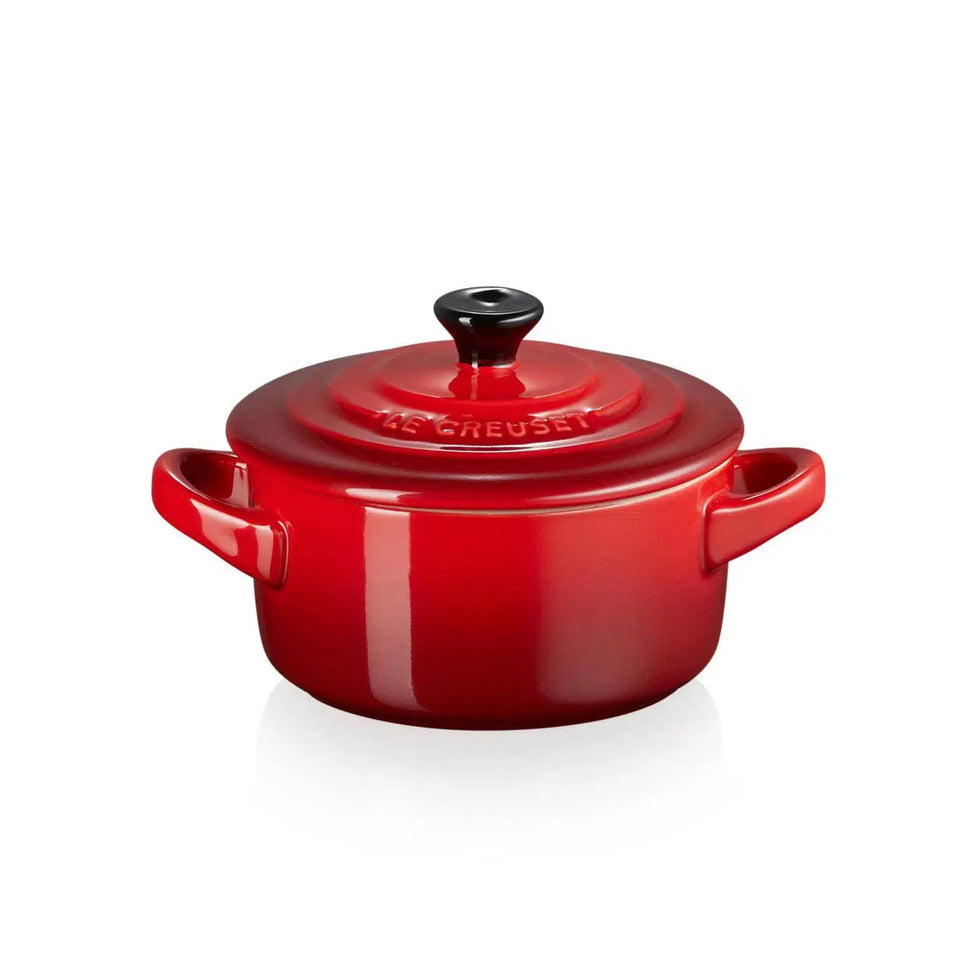 PRÉ-VENDA: Mini Cocotte Cerâmica Vermelha 250ml 10cm Le Creuset