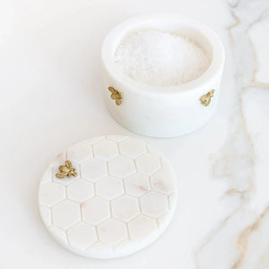 PRÉ-VENDA: Mini Pote com tampa Mármore Laguiole Bee