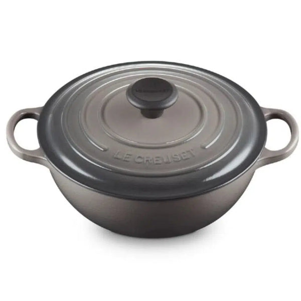 PRÉ-VENDA: Panela Le Creuset Marmita Signature Flint 26cm