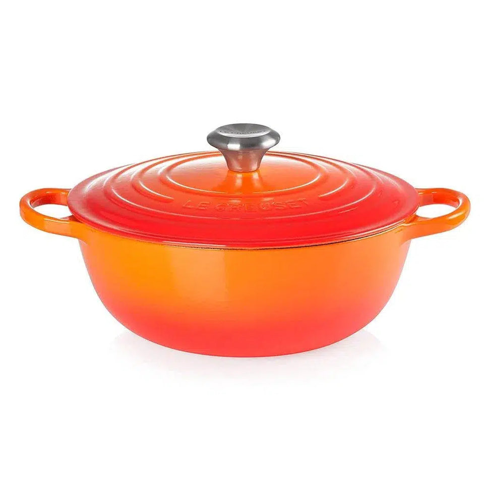 PRÉ-VENDA: Panela Le Creuset Marmita Signature Laranja 26cm