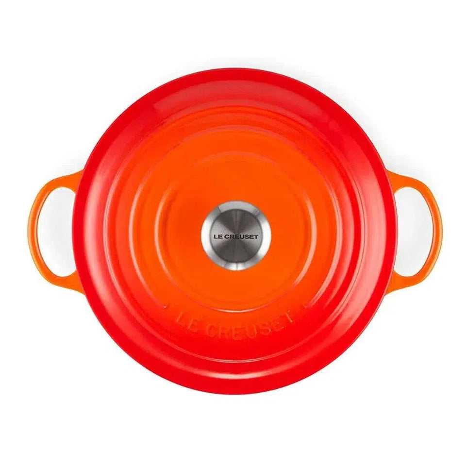 PRÉ-VENDA: Panela Le Creuset Marmita Signature Laranja 26cm