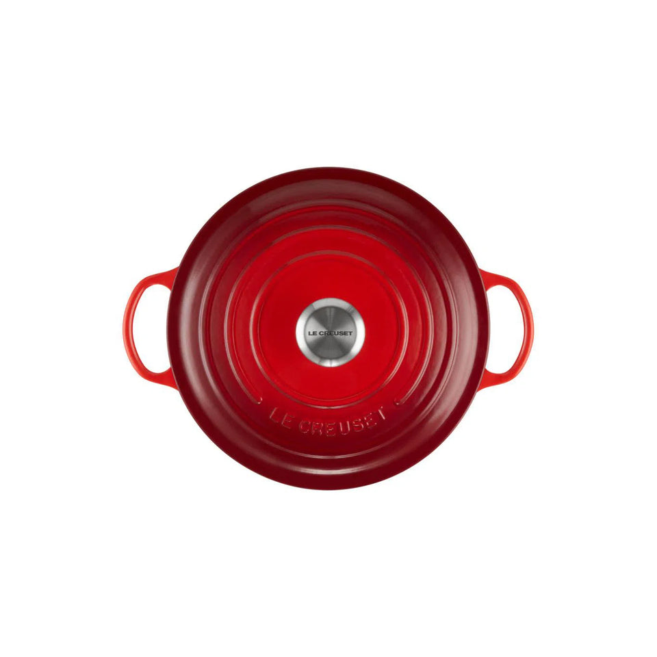 PRÉ-VENDA: Panela Le Creuset Marmita Signature Vermelha 26cm