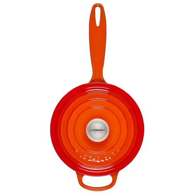 PRÉ-VENDA: Panela Le Creuset Molheira Signature Laranja 1,8L 18cm
