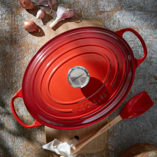 PRÉ-VENDA: Panela Le Creuset Oval Signature Vermelha 6,3L 31cm