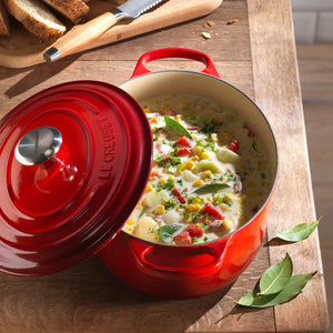 PRÉ-VENDA: Panela Le Creuset Oval Signature Vermelha 6,3L 31cm