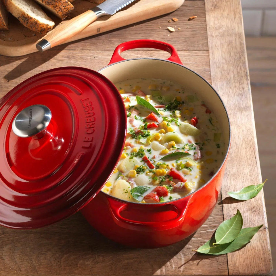 PRÉ-VENDA: Panela Le Creuset Oval Signature Vermelha 6,3L 31cm