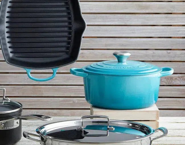 PRÉ-VENDA: Panela Le Creuset Redonda Signature Azul Caribe 1,8L 18cm