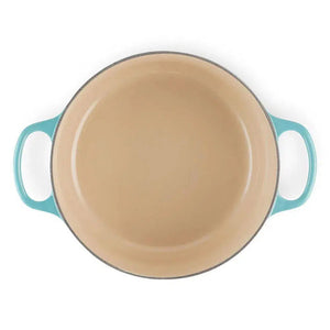 PRÉ-VENDA: Panela Le Creuset Redonda Signature Azul Caribe 2,4L 20cm