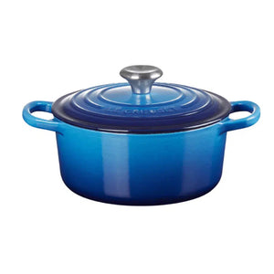 PRÉ-VENDA: Panela Le Creuset Redonda Signature Azure 2,4L 20cm