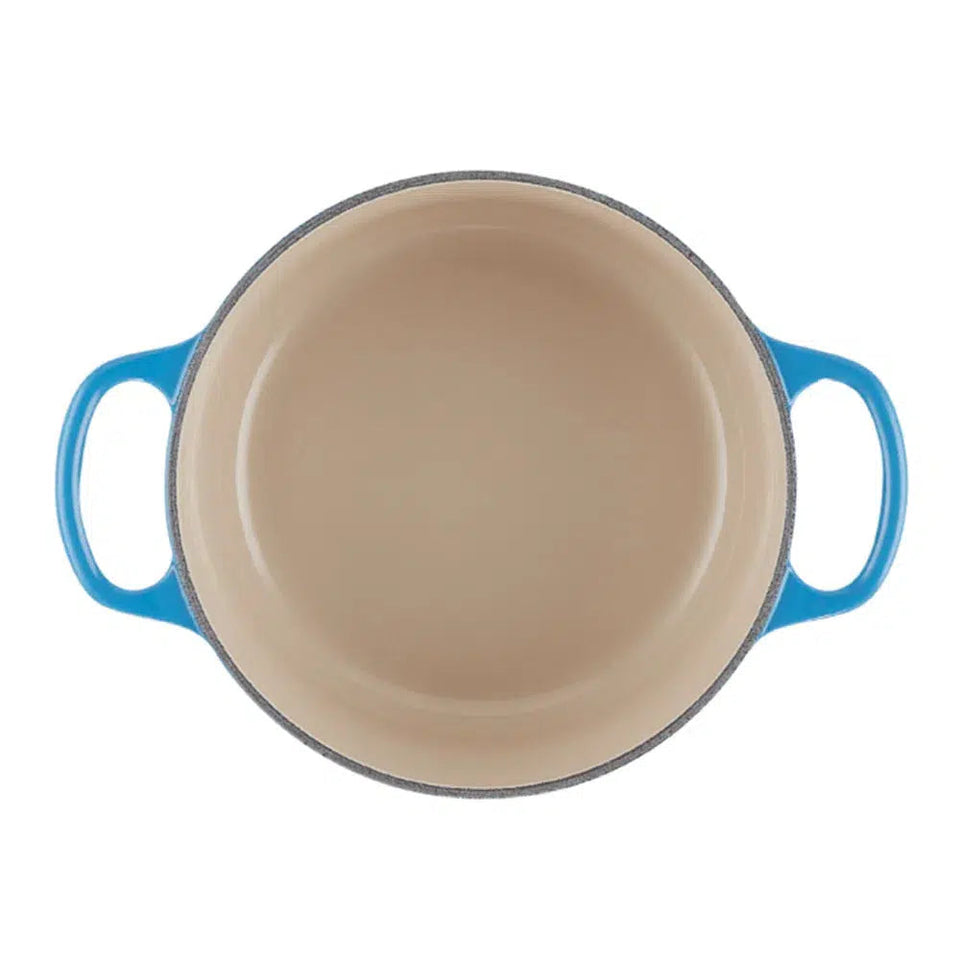 PRÉ-VENDA: Panela Le Creuset Redonda Signature Azure 2,4L 20cm
