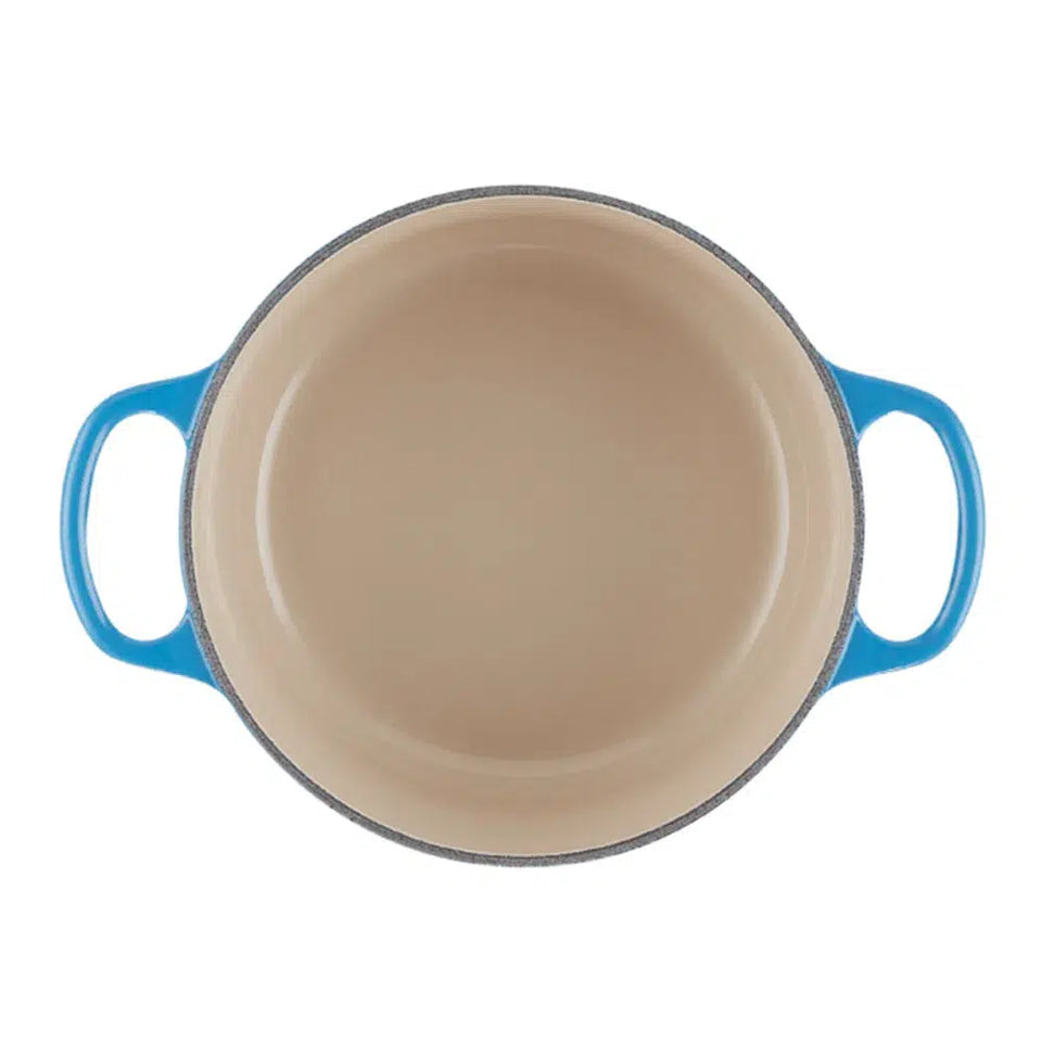PRÉ-VENDA: Panela Le Creuset Redonda Signature Azure 5,3L 26cm