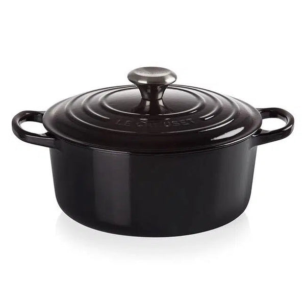 PRÉ-VENDA: Panela Le Creuset Redonda Signature Black Onyx 5,3L 26cm