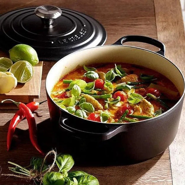 PRÉ-VENDA: Panela Le Creuset Redonda Signature Black Onyx 5,3L 26cm