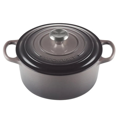 PRÉ-VENDA: Panela Le Creuset Redonda Signature Flint 5,3L 26cm