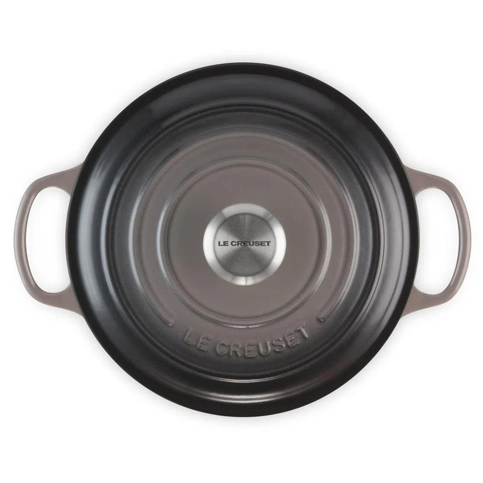 PRÉ-VENDA: Panela Le Creuset Redonda Signature Flint 5,3L 26cm