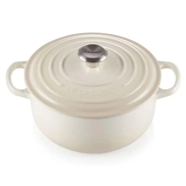 PRÉ-VENDA: Panela Le Creuset Redonda Signature Meringue 2,4L 20cm