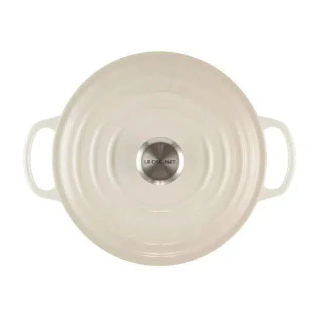 PRÉ-VENDA: Panela Le Creuset Redonda Signature Meringue 4,2L 24cm