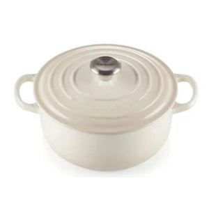 PRÉ-VENDA: Panela Le Creuset Redonda Signature Meringue 4,2L 24cm