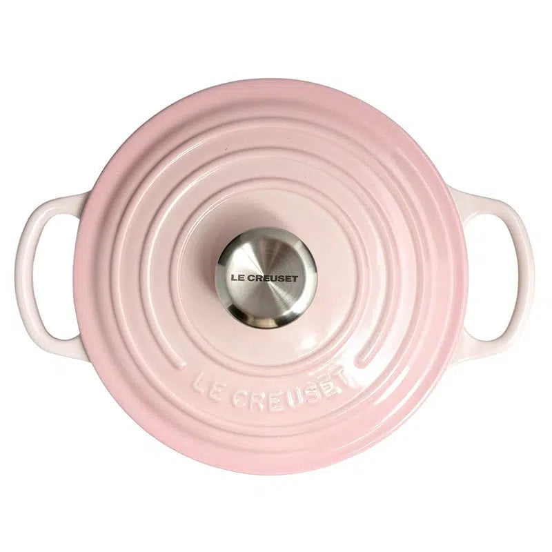 PRÉ-VENDA: Panela Le Creuset Redonda Signature Shell Pink 2,4L 20cm