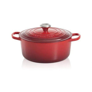 PRÉ-VENDA: Panela Le Creuset Redonda Signature Vermelha 12L 34cm
