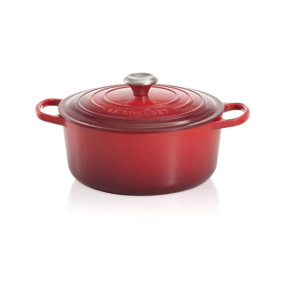 PRÉ-VENDA: Panela Le Creuset Redonda Signature Vermelha 12L 34cm