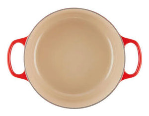 PRÉ-VENDA: Panela Le Creuset Redonda Signature Vermelha 1,3L 16cm
