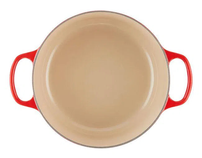 PRÉ-VENDA: Panela Le Creuset Redonda Signature Vermelha 1,3L 16cm