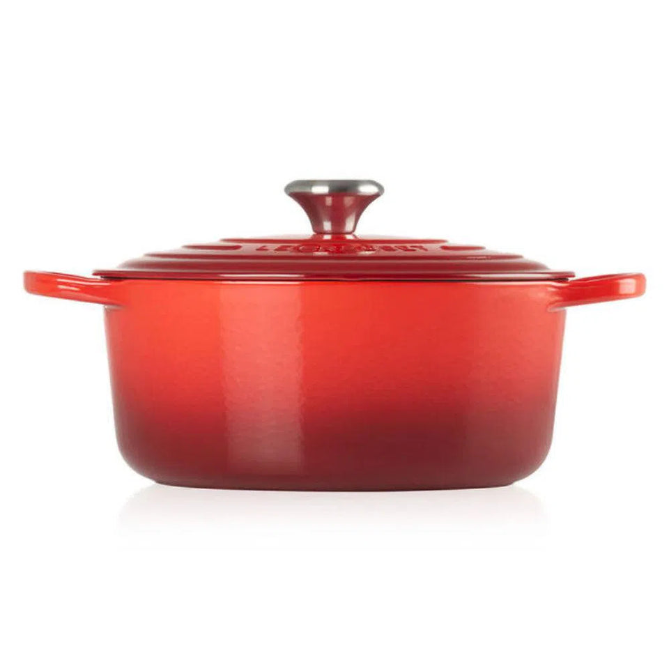 PRÉ-VENDA: Panela Le Creuset Redonda Signature Vermelha 2,4L 20cm