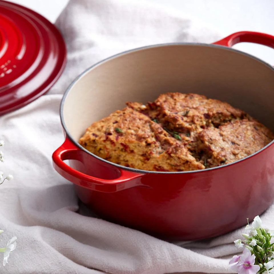 PRÉ-VENDA: Panela Le Creuset Redonda Signature Vermelho 8,4L 30cm