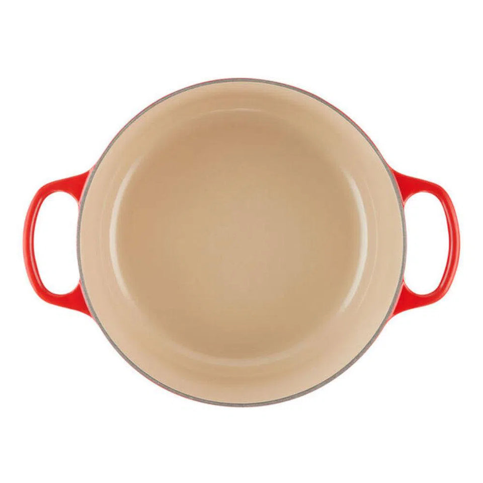 PRÉ-VENDA: Panela Le Creuset Redonda Signature Vermelho 8,4L 30cm
