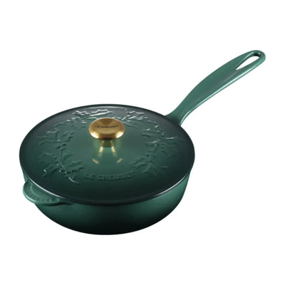 PRÉ-VENDA: Panela Le Creuset Sautese Artichaut com Pegador Dourado 21cm 2L Holly Collection