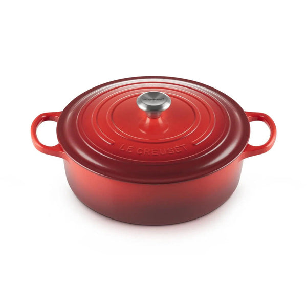 PRÉ-VENDA: Panela Le Creuset para Risotto Signature Vermelha 6,4L 30cm