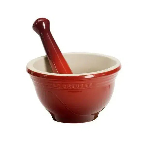 PRÉ-VENDA: Pilão Com Macerador 300ml Vermelho Le Creuset