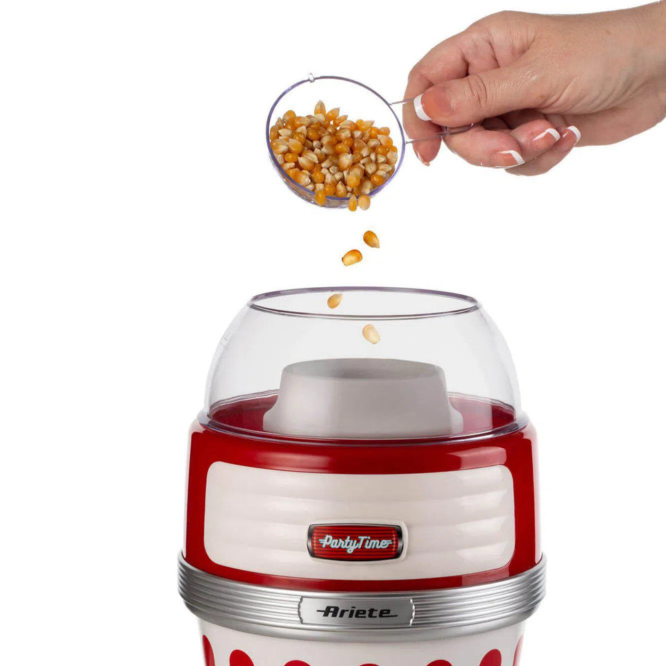 PRÉ-VENDA: Pipoqueira Retrô Party Time Vermelha Grande 220V 1100W Ariete