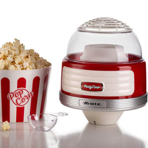 PRÉ-VENDA: Pipoqueira Retrô Party Time Vermelha Grande 220V 1100W Ariete