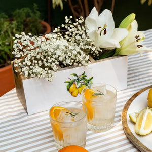 PRÉ-VENDA: Porta Condimento Alça Madeira Toscana Bahali 31x11,5x19cm