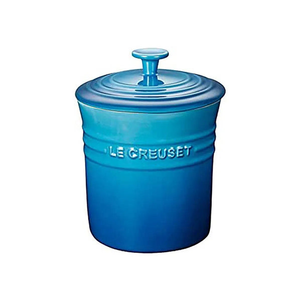 PRÉ-VENDA: Porta Condimentos Grande Cerâmica Azul Marseille Le Creuset