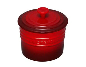 PRÉ-VENDA: Porta Condimentos Grande Cerâmica Vermelho Le Creuset