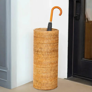 PRÉ-VENDA: Porta Guarda-Chuvas em Rattan Bahali 24x54cm