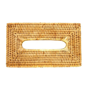 PRÉ-VENDA: Porta Lenço em Rattan Bahali 25x14x10cm
