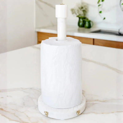 PRÉ-VENDA: Porta Papel Toalha Mármore Laguiole Bee