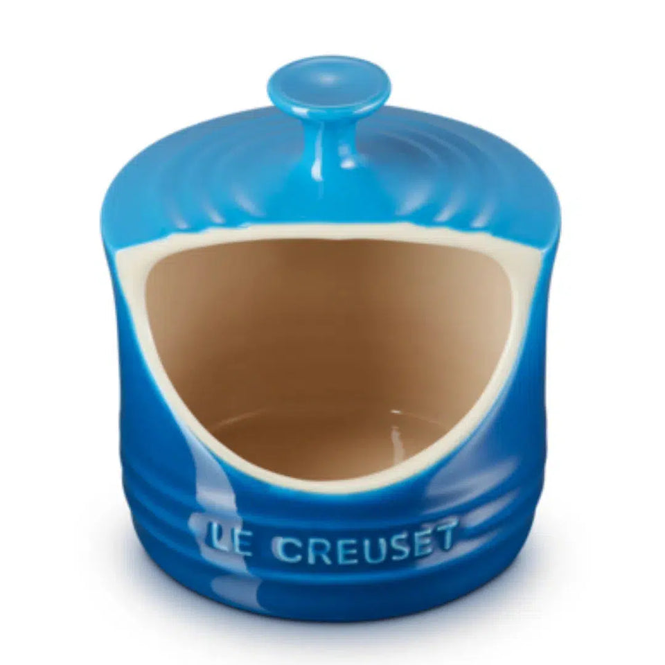 PRÉ-VENDA: Porta Sal Cerâmica Azul Marseille Le Creuset