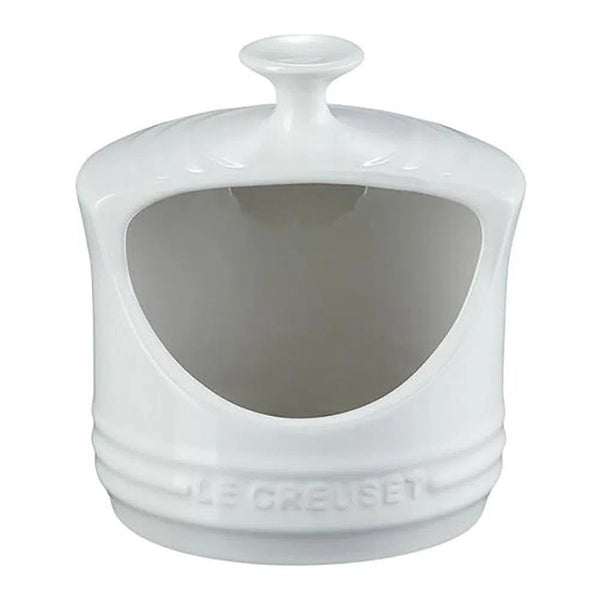 PRÉ-VENDA: Porta Sal Cerâmica Branco Le Creuset